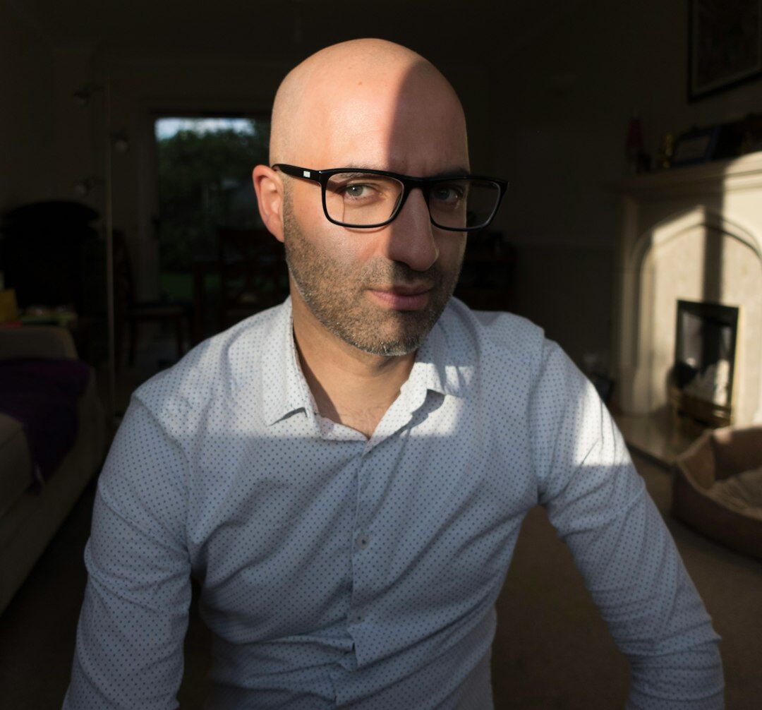 Portrait of a male archive researcher