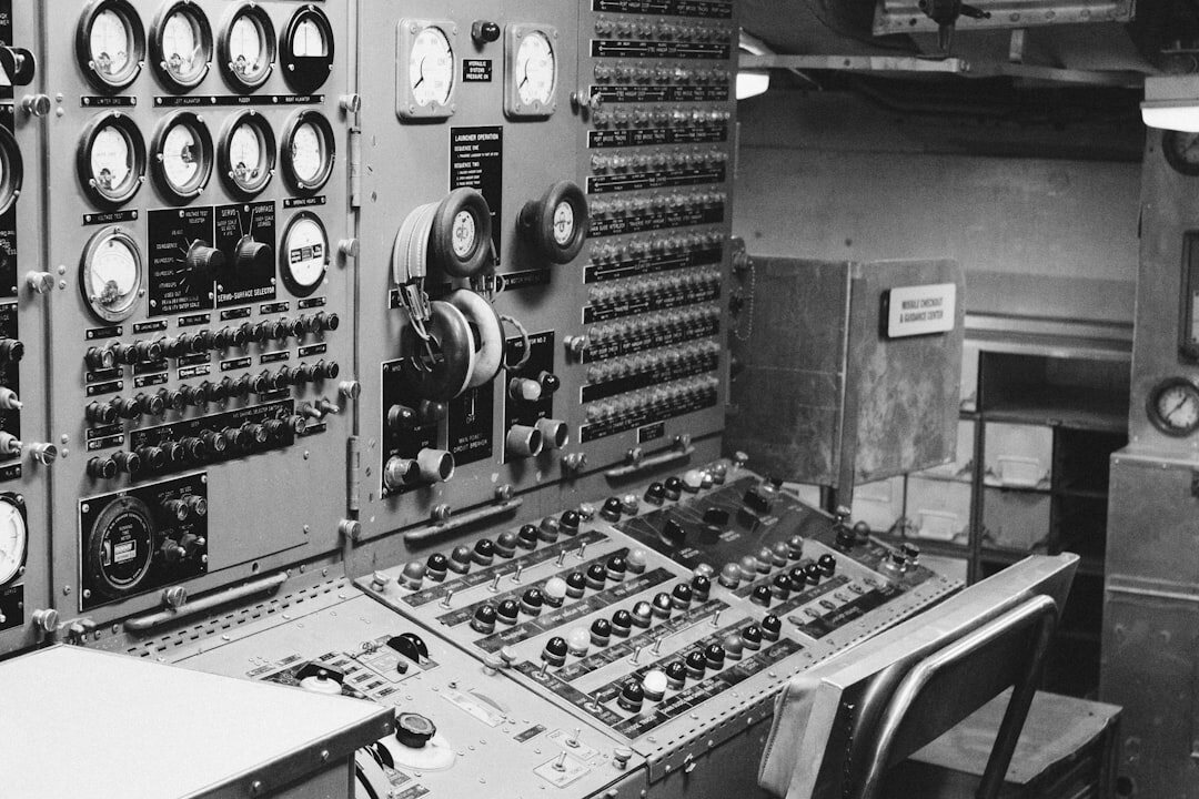 woman engineer in 1950s studio