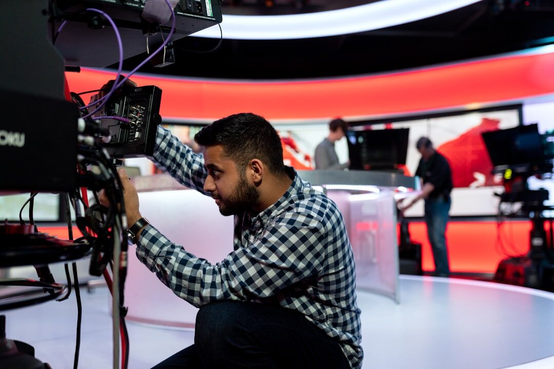 tv broadcast studio
